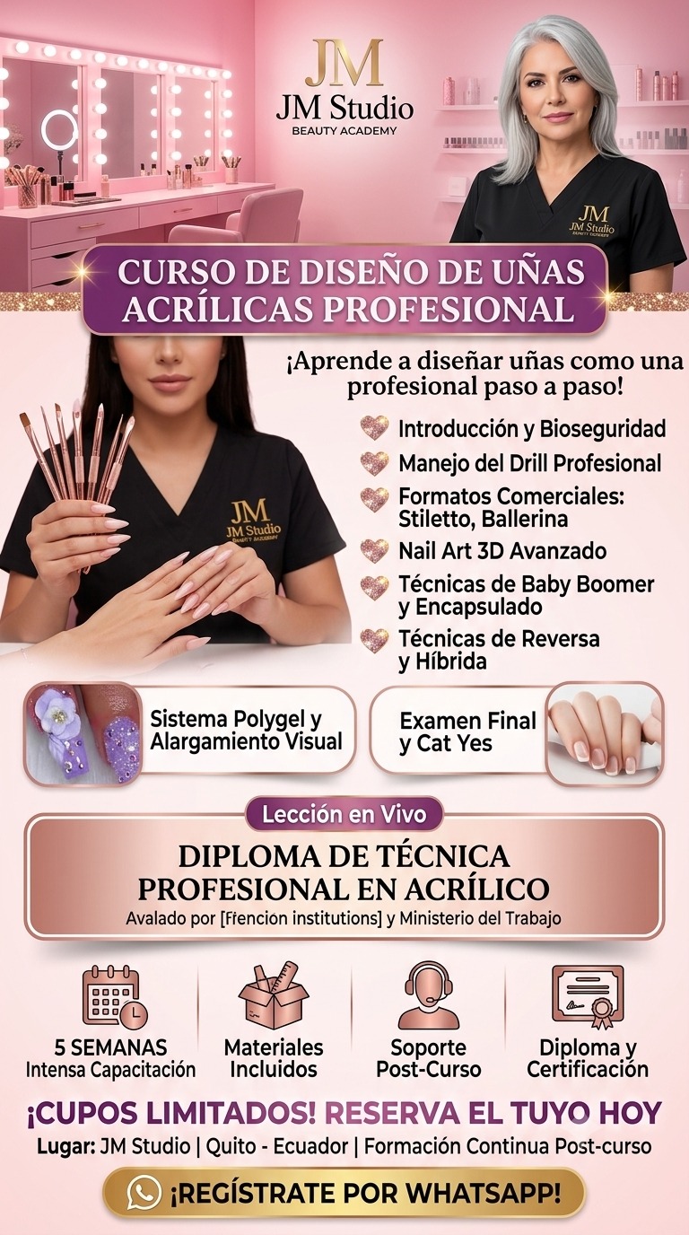Diseño de Uñas Acrílicas